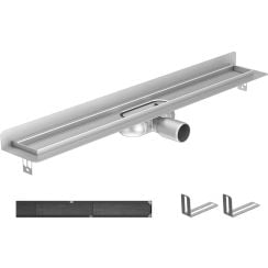 Set corp rigolă liniară ACO ShowerDrain C 9010.88.29, grătar rigolă liniară ACO ShowerDrain C 9010.88.82, 9010.88.56