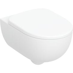 Geberit Selnova Premium set vas și capac agăţat fără margine alb lucios 501.991.00.1