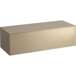 Laufen Sonar dulap cu blat 117.5x45.5x34 cm sub chiuveta pe perete auriu H4054200340401