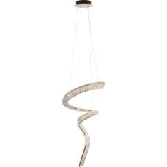 MaxLight Charme lampă suspendată 1x60 W auriu-cristal P0477