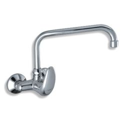 Novaservis Metalia 55 baterie lavoar perete crom 550350