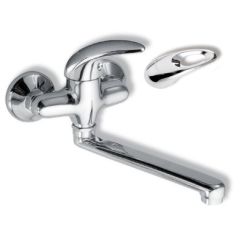 Novaservis Metalia 55 baterie lavoar perete crom 55177,0