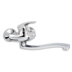 Novaservis Metalia 57 baterie lavoar perete crom 570740