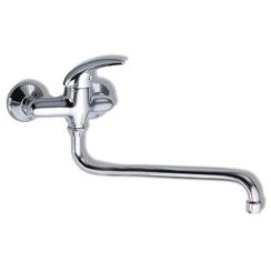 Novaservis Metalia 55 baterie lavoar perete crom 55078L,0