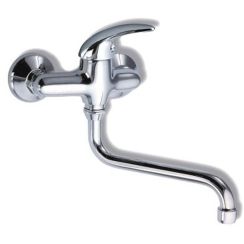 Novaservis Metalia 55 baterie bucătărie perete crom 55070/T,0
