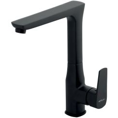 Novaservis Metalia 58 baterie bucătărie pe picior negru 58714,5
