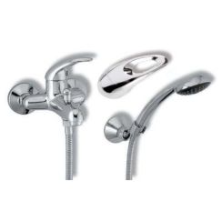 Novaservis Metalia 55 baterie cadă-duș perete crom 55124,0