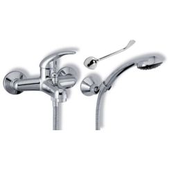 Novaservis Metalia 55 baterie cadă-duș perete crom 55020,0L