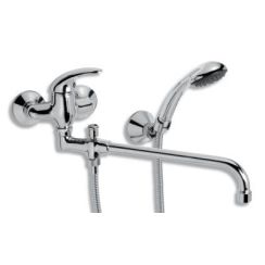 Novaservis Metalia 55 baterie cadă-duș perete crom 55037,0