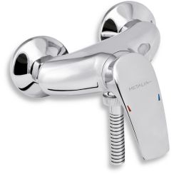 Novaservis Metalia 57 baterie de duș perete crom 57065/1,0