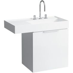 Laufen Kartell lavoar 90x46 cm dreptunghiular clasică-mobilier alb H8103390001121