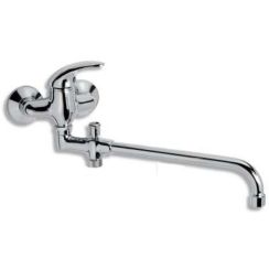 Novaservis Metalia 55 baterie cadă-duș perete crom 55037/1,0