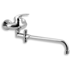 Novaservis Metalia 57 baterie cadă-duș perete crom 57037/1,0