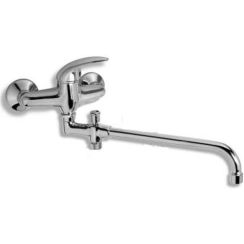 Novaservis Metalia 55 baterie cadă-duș perete crom 55036/1,0