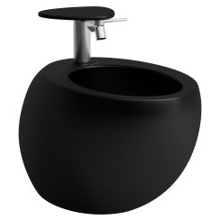 Laufen Il Bagno Alessi bideu agăţat negru H8309717163041
