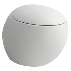 Laufen Il Bagno Alessi vas wc agăţat fără margine alb mat H8209717570001