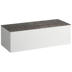 Laufen Il Bagno Alessi dulap cu blat 120x50x37 cm sub chiuveta pe perete alb H4323000972601