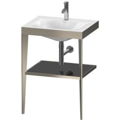 Duravit XViu lavoar cu consolă 60 cm negru XV4714OB140