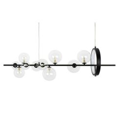 Moosee Alure Line lampă suspendată mai mult de 6x5 W negru MSE010100286