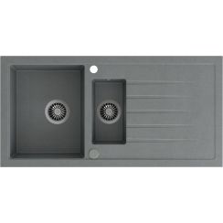 Quadron Bruce chiuveta graniteq 100x50 cm gri/grafit/onix HCQB9950SZK