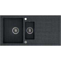 Quadron Bruce chiuveta graniteq 100x50 cm negru HCQB9950CZK