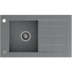 Quadron Will chiuveta graniteq 77.2x46 cm gri/grafit/onix HCQW7846SZK
