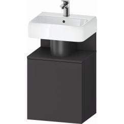 Duravit Qatego dulap 44x35x64.5 cm dulap atârnat sub chiuvetă grafit QA4076R49490000