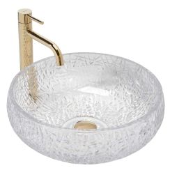 Rea Ice lavoar 42x42 cm rotund de blat REA-U5070