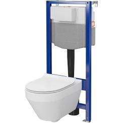 Cersanit Crea set wc: cadru + vas + capac S701-807