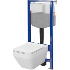 Cersanit Crea set wc: cadru + vas + capac S701-809