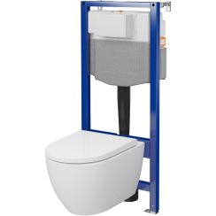 Cersanit Zen set wc: cadru + vas + capac S701-799