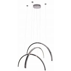 MaxLight Trio Arc lampă suspendată 1x63 W negru P0508