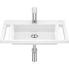 Roca Dostępna Łazienka lavoar 65x55 cm dreptunghiular pentru persoane cu dizabilități alb A2W8003000