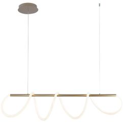Zuma Line Balbo lampă suspendată 1x45 W auriu 20006PM-GD