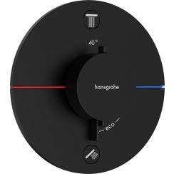 Hansgrohe ShowerSelect Comfort S baterie cadă-duș ascuns da negru 15554670