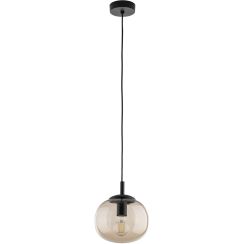 TK Lighting Vibe lampă suspendată 1x15 W negru 5826