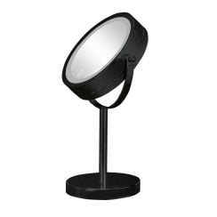 Kleine Wolke LED Mirror oglindă cosmetică 17.5x29.5 cm rotund cu iluminare negru 5887926886