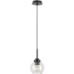 Rabalux Tirina lampă suspendată 1x15 W negru 75006