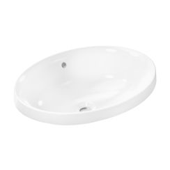 Hansgrohe Xuniva D lavoar 55x40 cm oval încastrat alb 61058450