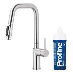KFA Armatura Duero baterie de bucatarie cu filtru pe picior inox 6623-313-22