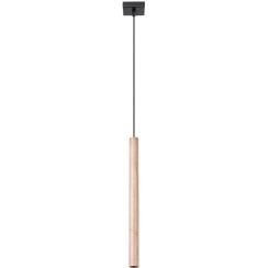 Sollux Lighting Pastelo lampă suspendată 1x8 W lemn SL.1266