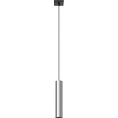 Sollux Lighting Lagos lampă suspendată 1x10 W negru-crom SL.1204