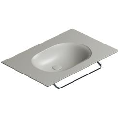 Catalano Horizon lavoar 75x50 cm dreptunghiular clasică-mobilier gri/piatră 0520760023