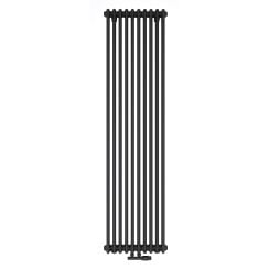 Luxrad Columnus 3 calorifer decorativ 180x47 cm podłączenie inferior negru COL31800470S040ZDC