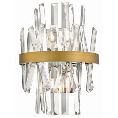 Zuma Line Constantinople plafonier 1x28 W auriu-cristal W0567-02D-B57G