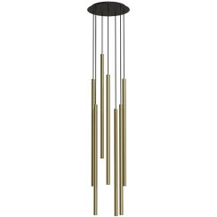 Nowodvorski Lighting Laser lampă suspendată mai mult de 6x10 W alamă 7668
