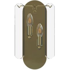 Zuma Line Nira lampă de perete 2x40 W transparent-auriu MB3523-2-EGN