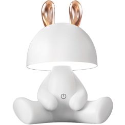 Zuma Line Bunny lampă de noapte pentru copii 1x3 W alb KDR-6301-WH