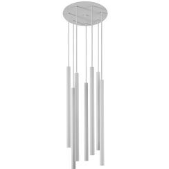 Nowodvorski Lighting Laser lampă suspendată mai mult de 6x10 W alb 8918