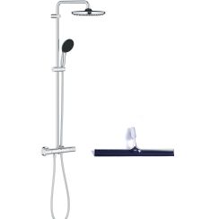 Set set de duș Grohe Vitalio Start System 26677001, racletă de apă Grohe 4067393055617